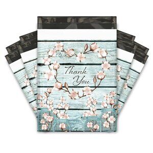 20 10x13 Cotton Designer Poly Mailers Shipping Envelopes